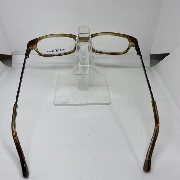 LUCKY BRAND SKIP DAY Brown Rectangular Kids Full Rim Eyeglasses Frames 48-16-135 - Picture 3 of 10